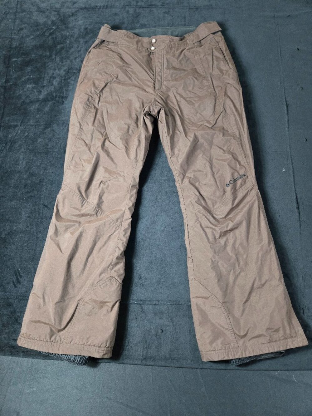 Columbia Women's Medium Brown Insulated Ski Snow Pants Regular